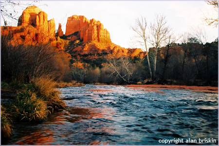 golden reflections, new mexico